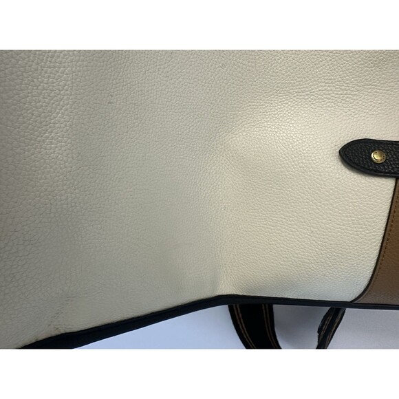 Coach Leatherware Colorblock Tote Double Top Handles/Crossbody Strap H2039-C0774 - Picture 9 of 15